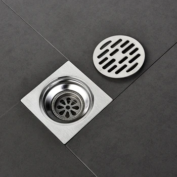 

1pcs Stainless Steel Kitchen Appliances Sewer Filter Barbed Wire Waste Stopper Floor Drain Sink Strainer Prevent Clogging