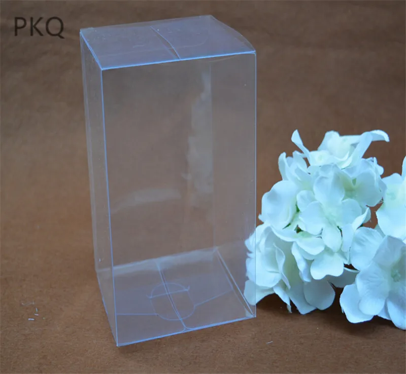 66 Sizes Long Style Clear PVC Packaging Box Party Jewelry Candy Chocolate Plastic Storage Box Dust Proof Display Protection Box
