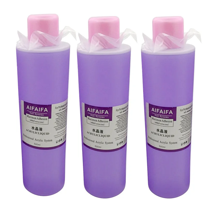 New Style Manicure Crystal Powder Sculpture Colored Acrylic Powder Crystal Nail Harmonic Crystal Liquid Three-Color Selectable M