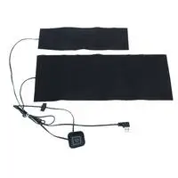 Heating Pad Для мужчин и женщин Открытый USB инфракрасный тепловой жилет куртка зимний гибкий электрический тепловая одежда жилет Рыбалка Пешие прогулки Прямая поставка - Цвет: Heating Pad