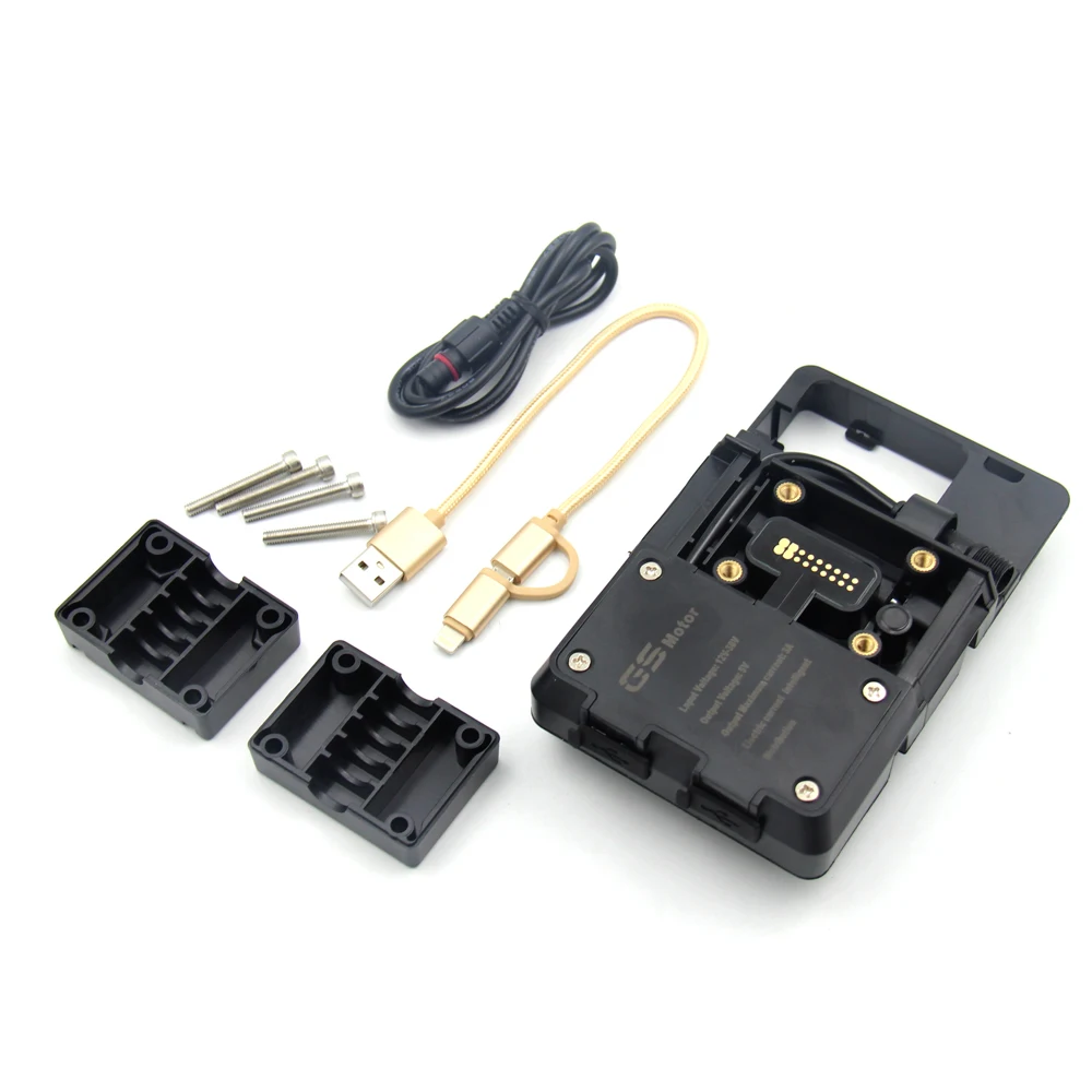 Phone Nav bracket Windscren кронштейн для смартфона gps Держатель навигационный кронштейн для Suzuki DL 1000 V-Strom Vstrom - Цвет: Phone Nav bracket