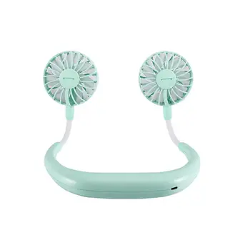 

Portable Fan Neck Fan Neckband With Rechargeable Battery Small Desk Fans handheld Air Cooler Conditioner for Room