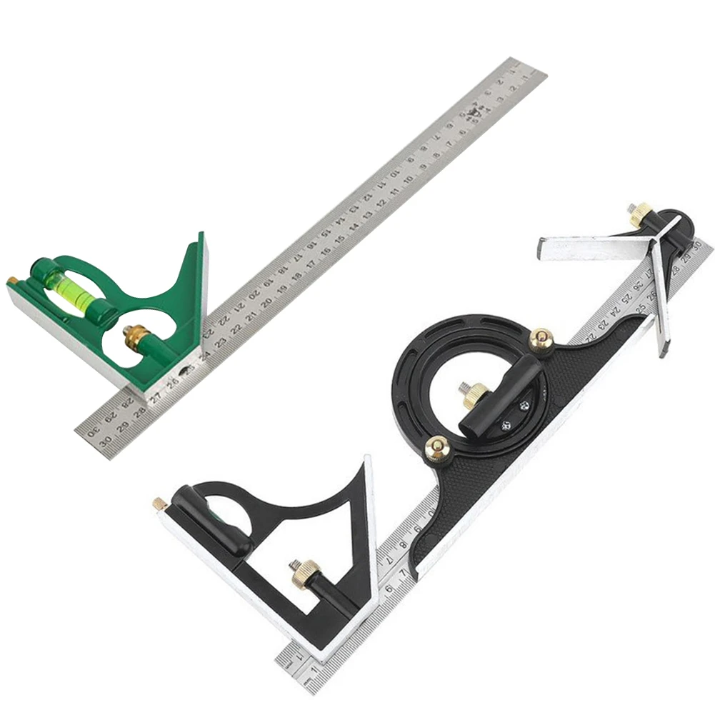 Square Set Angle Finder Protractor Spirit Level Aluminum Alloy Ruler 3 in 1 Square Set Angle Finder Protractor Spirit Level Aluminum Alloy Ruler 3 in 1