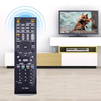 

RC-799M Entertainment Hotel Easy Operate Remote Control TV Accessories Compact Replacement Home Audio Video Receive For ONKYO
