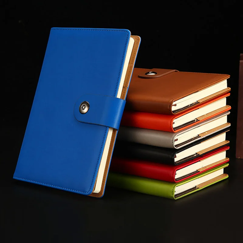 Настраиваемый сувенир бизнес Магнитная защелкивающаяся записная книжка высшего класса офисный ноутбук рекламный подарок печатный логотип