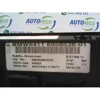 

6411695853601 CONTROL HEATING/AIR CONDITIONING BMW 1 SERIES SALOON (E81/E87)