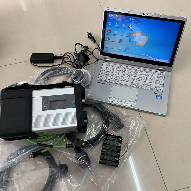 V2021.06 mb star diagnosis C5 with laptop CF-AX2 mini SSD software engineer mode full set offline programmer super quality | Автомобили и
