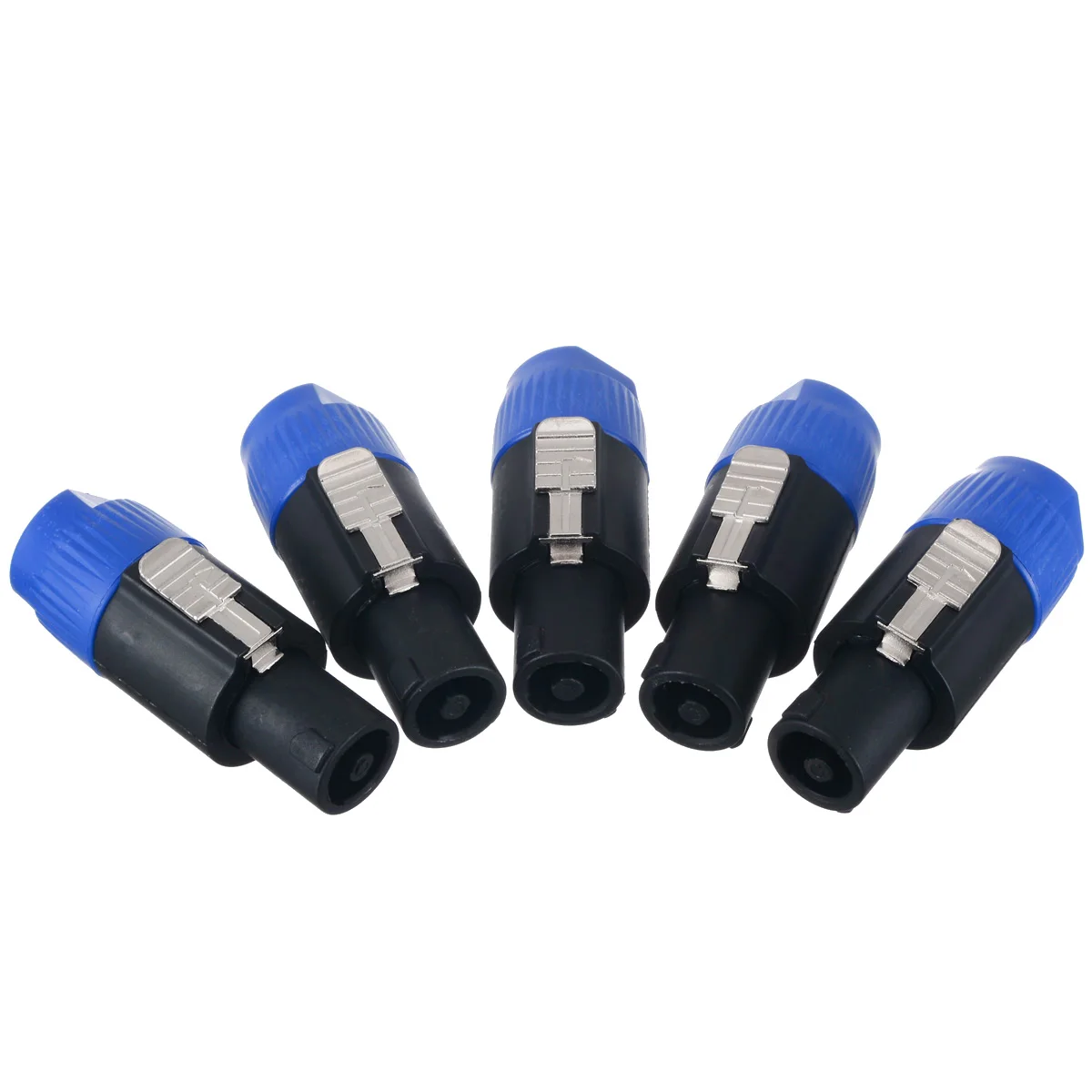 2 шт./компл. высокое качество Speakon 4 Pin штекер совместимый аудио кабель Разъемы