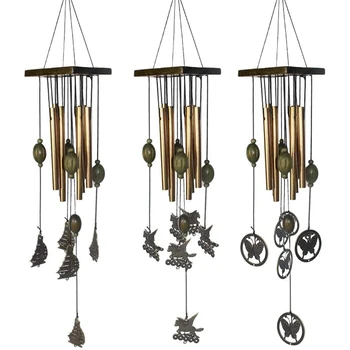 

3PCS Wind Chimes Outdoors Large Wind Chimes with 8 Metal Tubes Amazing Grace for Garden,Patio Backyard Home Decorate