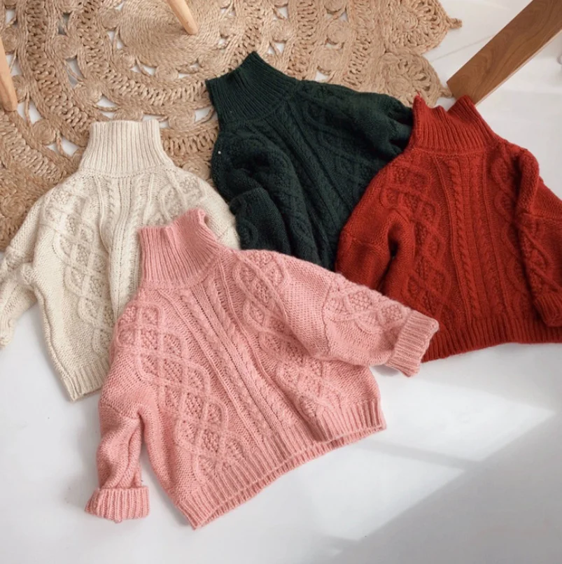 Новинка года; стильный вязаный свитер для мальчика; сезон осень-зима; пуловер для маленьких девочек детская одежда; размеры 2-7t