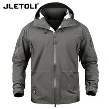 JLETOLI, водонепроницаемая куртка, ветровка, зимняя, для улицы, походная куртка, для мужчин и женщин, пальто, ветрозащитная, жесткая оболочка, куртка, тактическая одежда