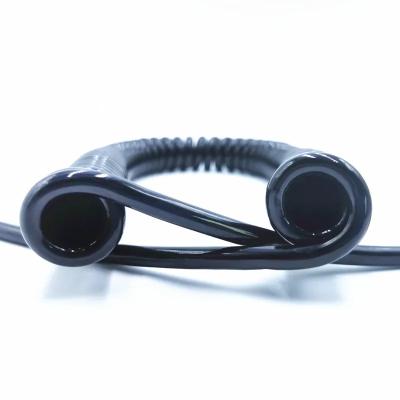 4 ядерный Телескопический спиральный кабель 24AWG0.2mm 20AWG0.5mm 17AWG1.0mm 14AWG2.0mm
