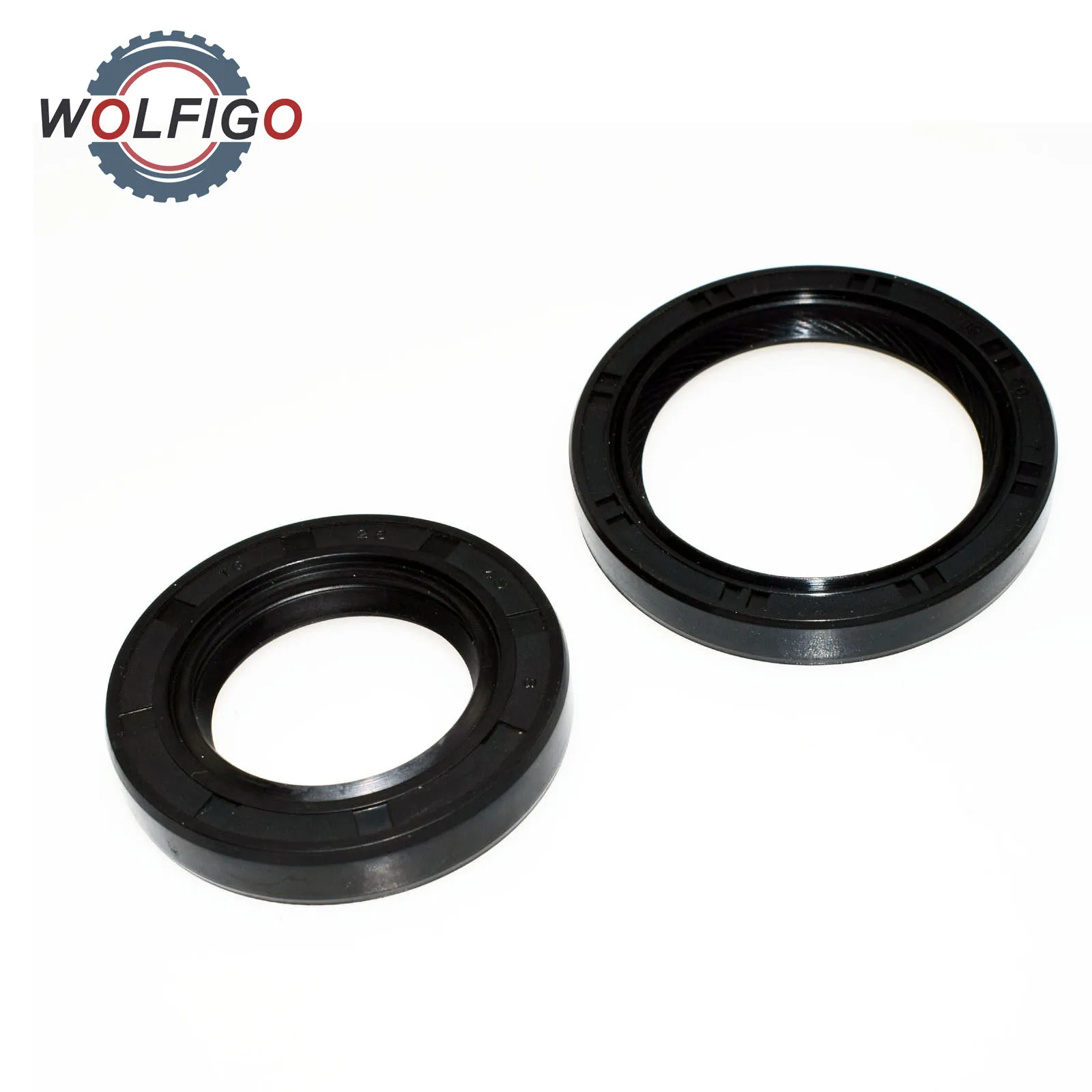 Wolfigo 2pcs New Camshaft Seal & Crankshaft Seal Gasket Set 91213p2fa01