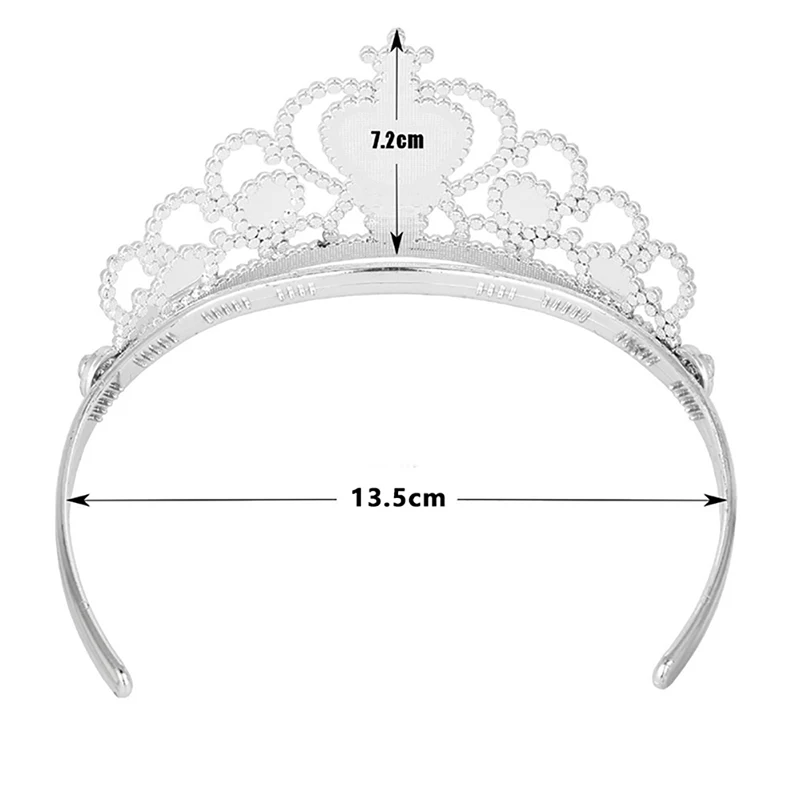 Новые модные вечерние платье принцессы Эльза \ 'S Tiara аксессуары для детей коронки Эльза волшебные палочки для девочек для рождественской вечеринки, подарок на праздник