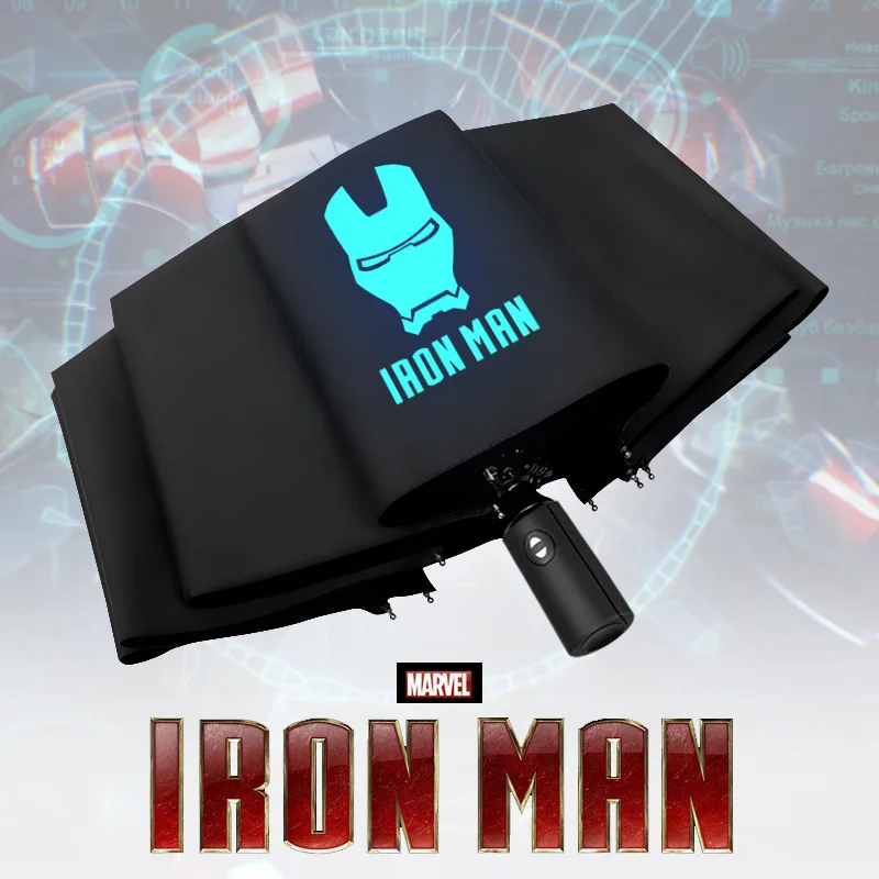 Disney Marvel Мстители Alliance Зонт Железный человек личность полностью автоматический
