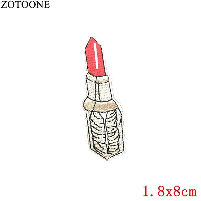 356 ZOTOONE пришить блесток Фламинго Роза Патч Сердце железа по письму значки, одежд наклейки дешевые вышитые патчи для Костюмы - Цвет: 356