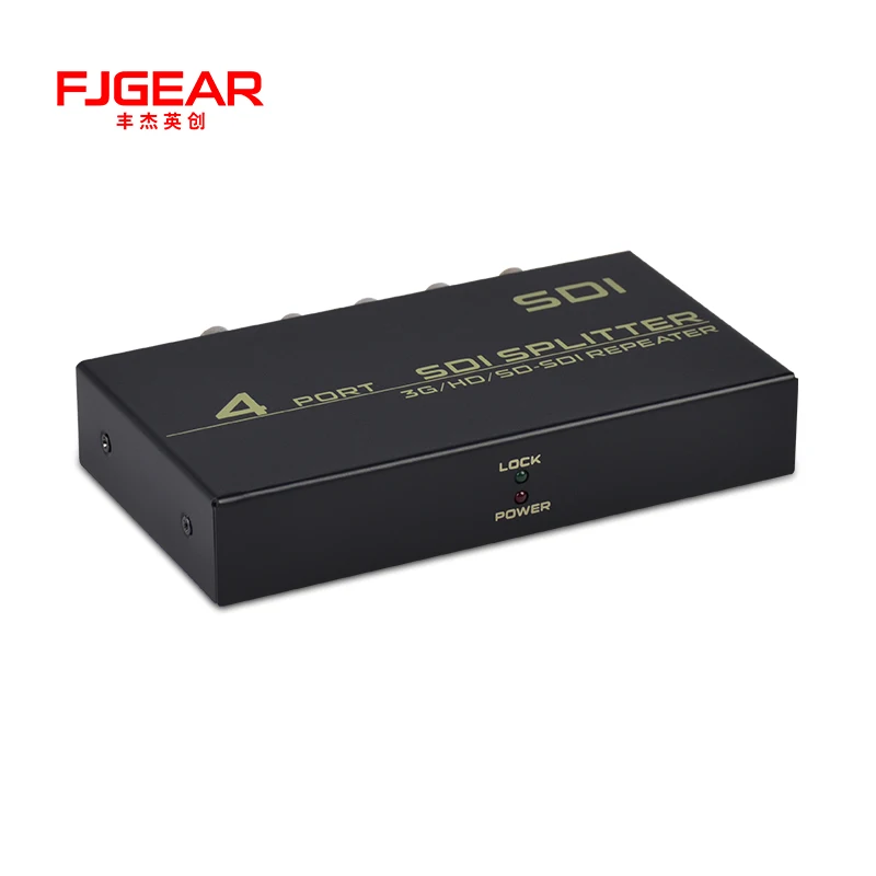 SDI split ter 1x4 мультимедийный разделительный удлинитель Full HD 1080P SDI 4 порта split ter SD-HD 3G-SDI для ТВ SDI камеры