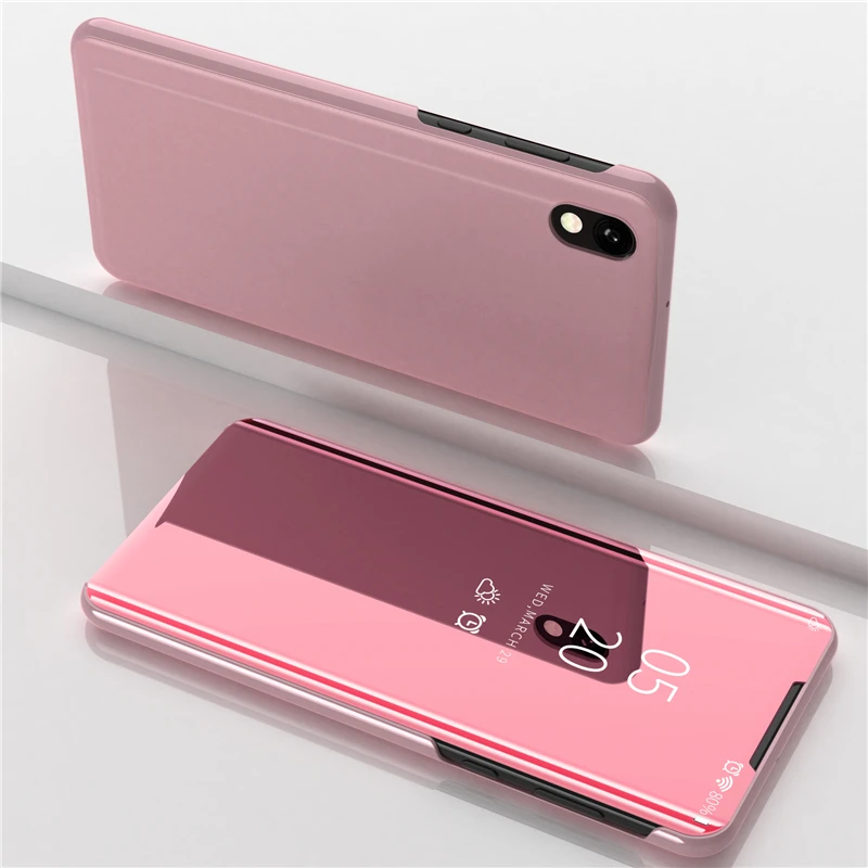 Чехол для Huawei Honor 8 S, роскошное умное зеркало, откидная Прозрачная крышка для просмотра Honor8S, KSE-LX9, 8 S, аксессуар для Honor 8 S, Fundas Coque