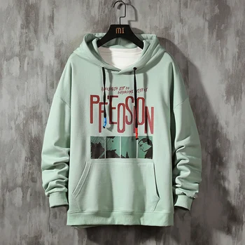 

2020 Trendy Hooded sweatshirt Mens Hoodies and Sweatshirts Oversized Hip Hop spring Hoodies Men Brand