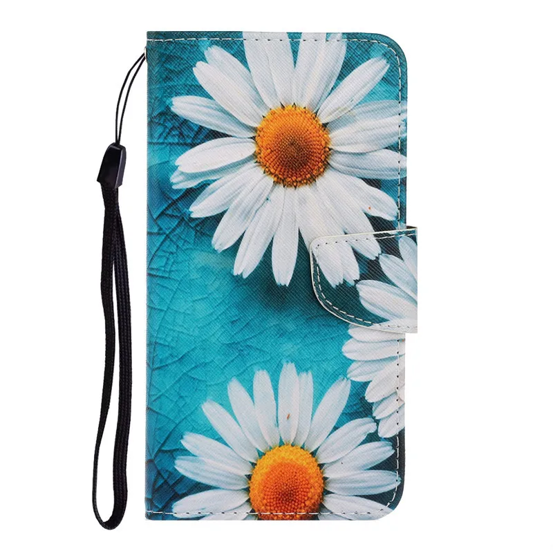 Flower Phone Case For Redmi Note 7A 8A 7 8 9 9S 9A 9C Pro Mi 10T Lite Flip Leather Wallet Card Slot Back Book Cover Fundas xiaomi leather case