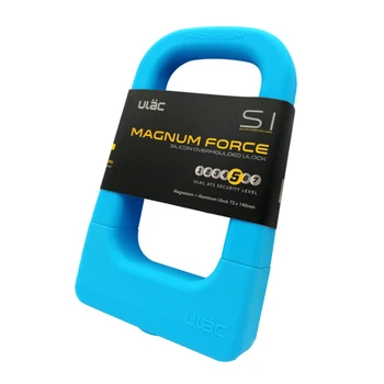 

Accessories Cycling Silicone Bike Lock U Shaped Universal With Keys Security Anti Theft Waterproof Stylish Outdoor Protective