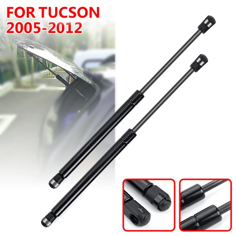 2Pcs Car Rear Window Glass Gas Spring Shock Lift Strut Struts Support