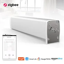Tuya Smart Zigbee WiFi motore per tende intelligente Ultra silenzioso elettrico senza fili strumenti di controllo vocale remoto per Alexa Google Home