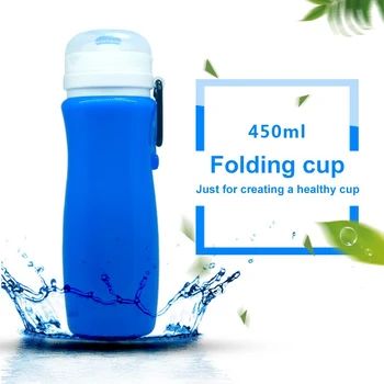 

Outdoor Soft Foldable Drinking Kettle Sports Bottle Free Silica Gel Lightweight Drinkware Sports Accessories