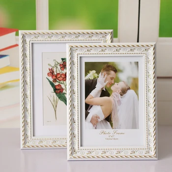 

QOSO A3/A4/5"/7"/8" Vintage Photo Frame Wedding Family Anniversary Graduation Birthday Picture Box Wall Frame Room Home DecorQ30
