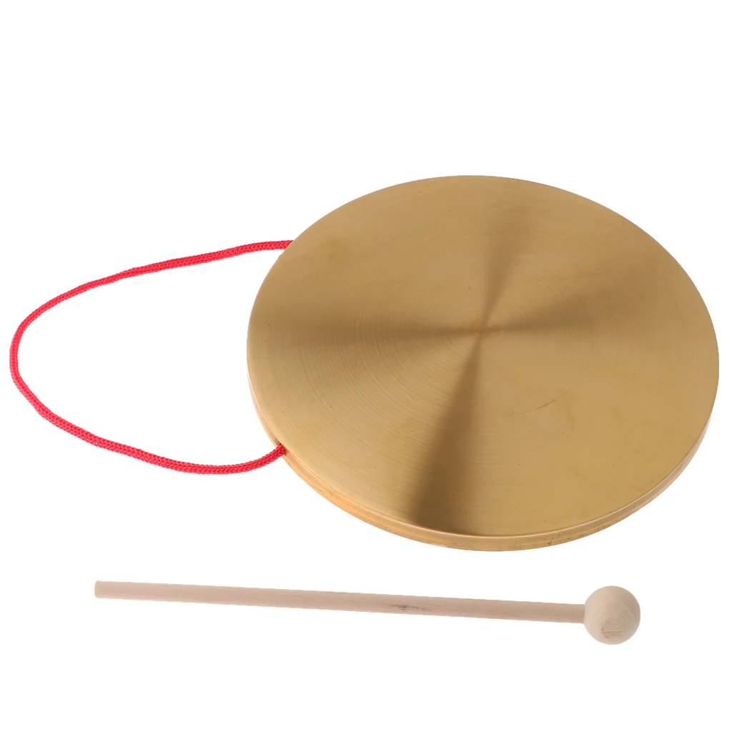 Gongs Tambourine Cymbals Percussion Musical Instruments for Kids Babies Christmas Birthday Gift (22cm)