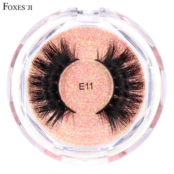 

FOXESJI False Eyelashes 3D Mink Lashes Reusable Cruelty free Volume Dramatic Faux Cils Eyelash Extension Thick Lashes Eyelashes