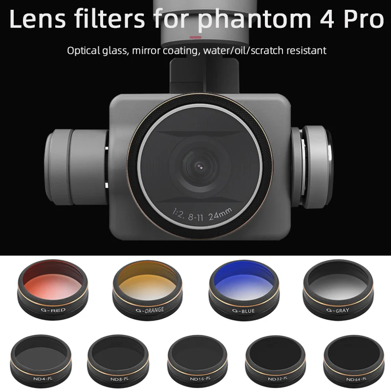 Graduated Color Lens Filter Camera for DJI Phantom 4 Pro Advanced Quadcopter 