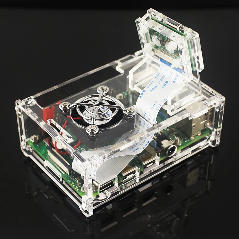 Для Raspberry Pi 4 5MP камера держатель акриловая поддержка прозрачная Скоба чехол Коробка для V2 официальная камера