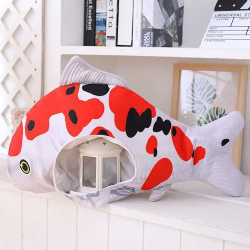 Милый Lucky carp форма шляпа Косплей Мягкие плюшевые игрушки головные уборы кепки вечерние реквизит