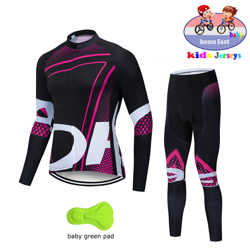 Kids Cycling Jersey Set for MTB