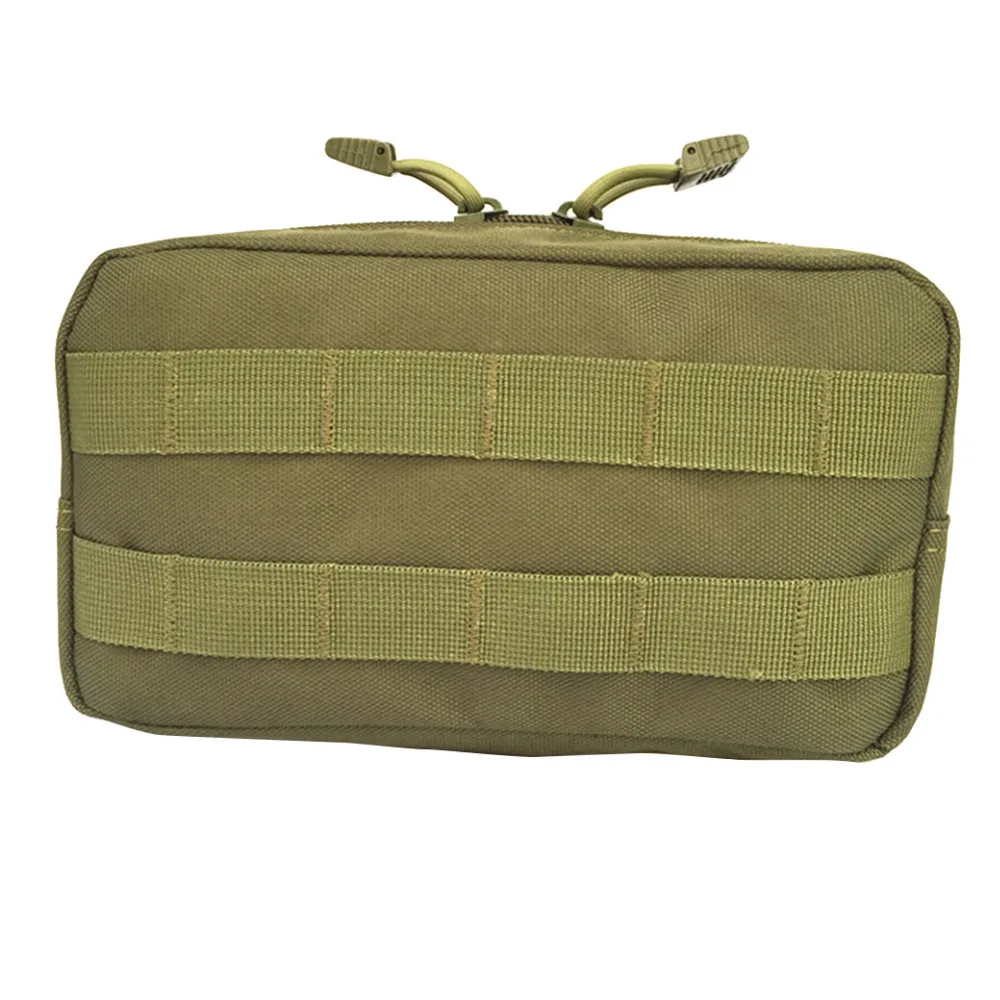 Открытый тактический Molle Сумка походный рюкзак Крепление горизонтальный кошелек Камуфляж Водонепроницаемый Кемпинг Альпинизм Охота сумки для инструментов
