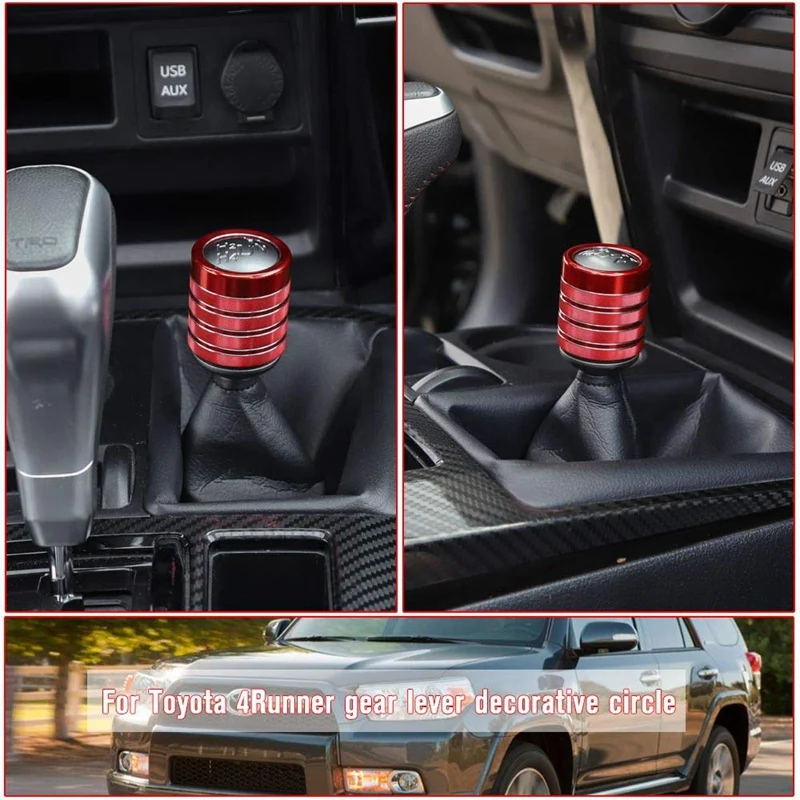 4WD диск Шестерни переключения головных уборов украшения Накладка для T-o-y-o-t-4runner ТРД 2010- автомобильные аксессуары