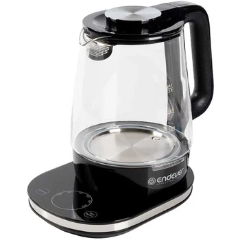 

Electric kettle endever skyline kr-334g, 1800 W, transparent and black