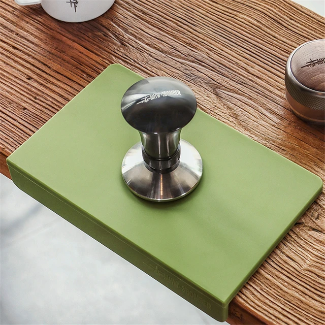 58,35 Mm Állítható Kávéfőző Sík Alap Rozsdamentes Acél Por Kalapács Eszpresszó -Kiegészítők Barista Szerszámokhoz - Image 3