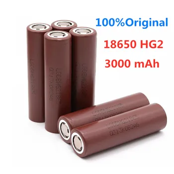 

40PCS 100% Original HG2 18650 3000mAh battery 18650 HG2 3.6V dedicated For hg2 Power Rechargeable battery for 18650 battery pack