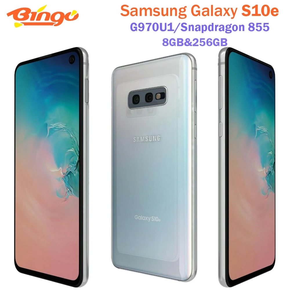 Samsung Galaxy S10e G970U1 256GB G970U Octa Core Snapdragon 855 LTE Android  Mobile Phone 5.8