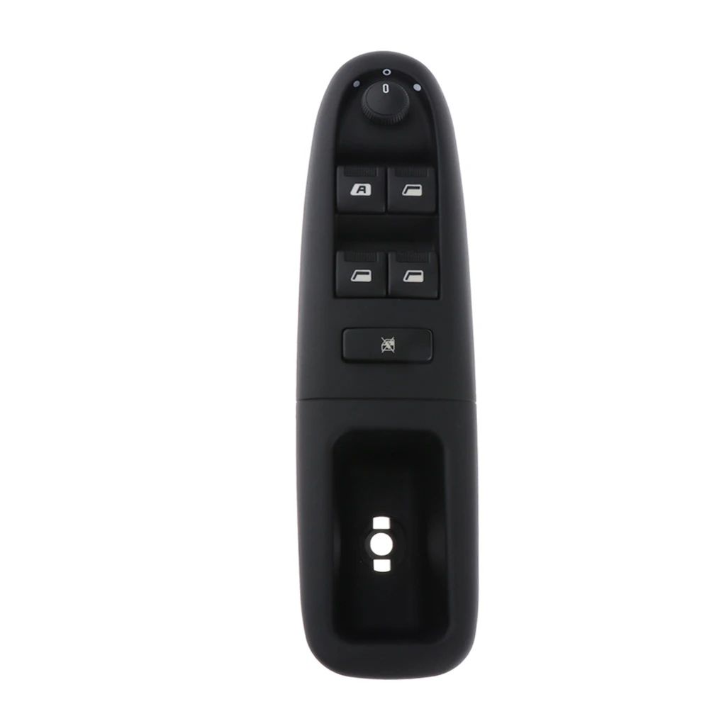 Power Window Switch, Front Left Driver Side, Master Control Console Switch for Peugeot 406 8B Baujahr 95-04, OEM:6554.CF