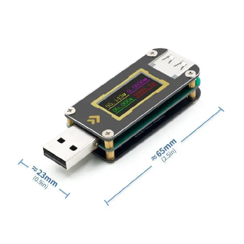FNB28 USB Тестер измеритель напряжения тока QC2.0/QC3.0/FCP/SCP/AFC Быстрая зарядка 6,5x2,3 см