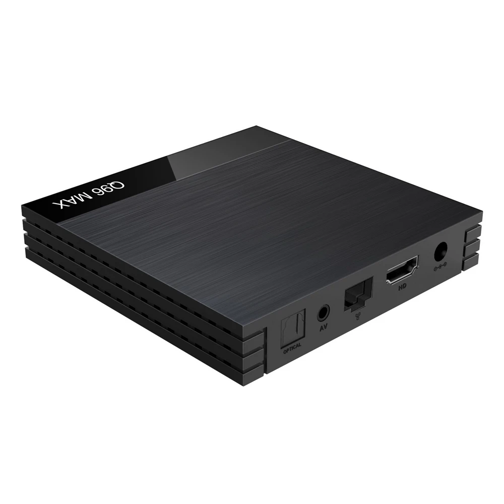 Android 9,0 tv Box Q96 MAX Allwinner H6 4K медиаплеер HDR 6K декодирование 4 ГБ/32 ГБ 2,4G WiFi 100M LAN USB3.0 VP9 H.265 приставка