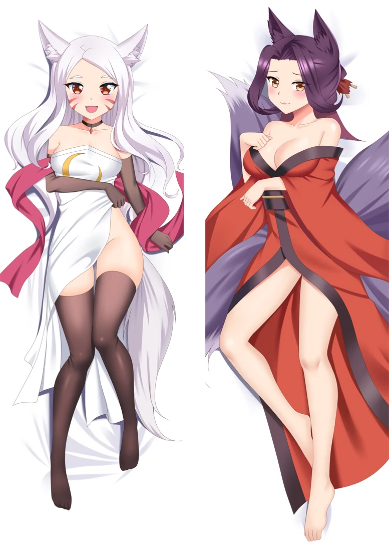Полезная лиса Senko-san Cos чехол с японским аниме Shiro Otaku Dakimakura Декоративная Подушка