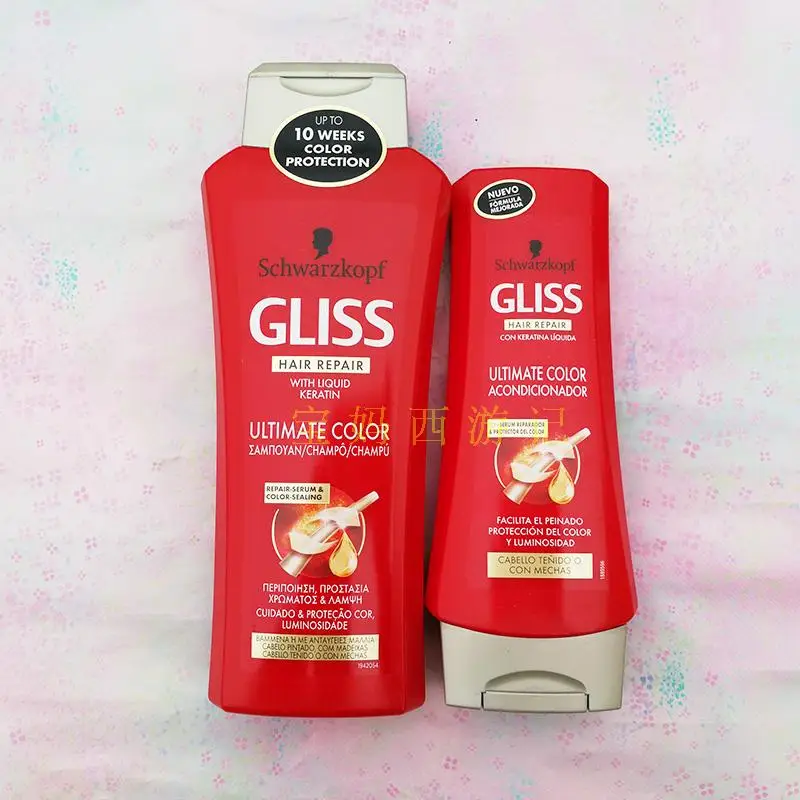 Gliss Black Gold 19 Lock яркий Кондиционер для волос эмульсия 200 мл/уп