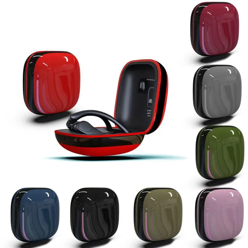 

New Smooth Mirror Silicone Protective Case Full Cover for Powerbeats Pro Accessories qyh