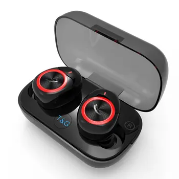 

TG906 Smart Wireless Headset Stereo Wireless Headphones 5.0 Sport Waterproof Automatic Pairing Wireless Headphone