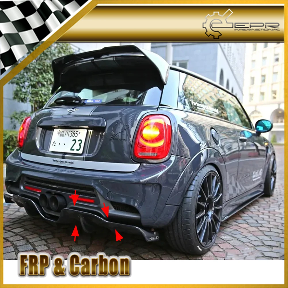 

FRP Diffuser Trim For F56 Mini Cooper S DAG Style Ver 2.1 Glass Fiber Rear Under Diffuser