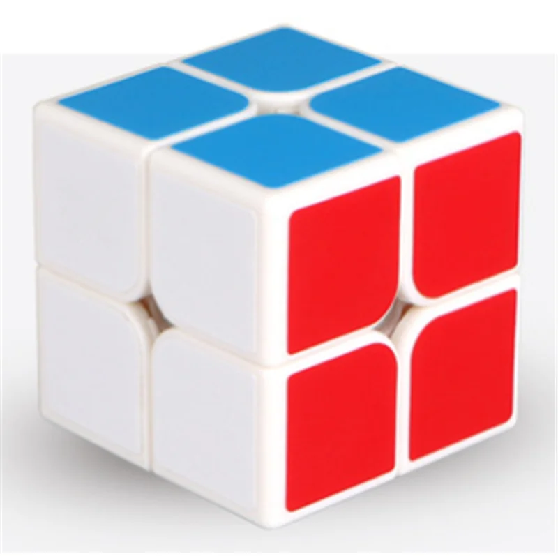 2X2 магический куб 2 на 2 кубика 50 мм скоростной Карманный стикер головоломка куб профессиональные Развивающие игрушки для детей использование для матча